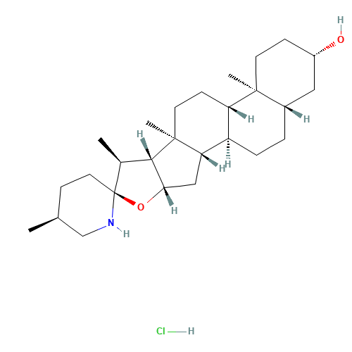 Tomatidin Hydrochloride, >85% (CAS: 6192-62-7) - Related Chemical Product