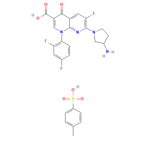Tosufloxacin Toluenesulfonate Hydrate (CAS: 115964-29-9) - Related Chemical Product
