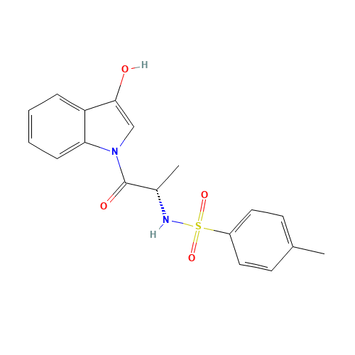 N-(Tosyl-L-alanyl)-3-hydroxyindole (CAS: 101506-88-1) - Related Chemical Product