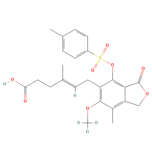 4'-Tosyl Mycophenolic Acid-d3 (CAS: 1185242-13-0) - Related Chemical Product