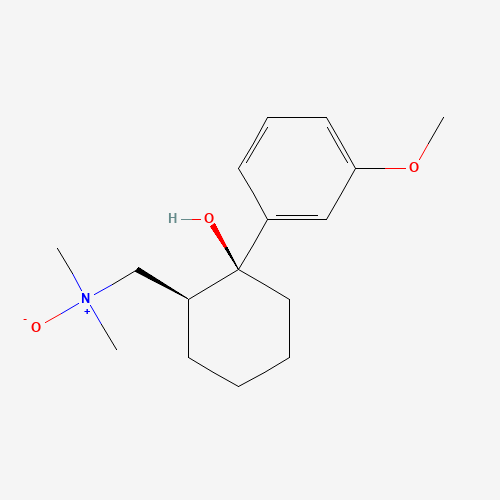 Tramadol N-Oxide (CAS: 147441-56-3) - Chemical Structure and Molecular Formula 