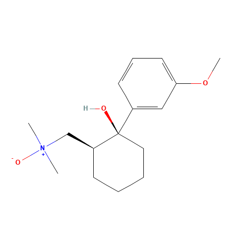 Tramadol N-Oxide (CAS: 147441-56-3) - Chemical Structure and Molecular Formula 