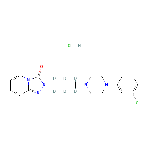 Trazodone-d6 Hydrochloride (CAS: 1181578-71-1) - Related Chemical Product
