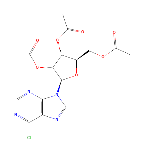 2,3,5-Tri-O-acetyl-6-chloropurine-9-b-D-ribofuranoside (CAS: 5987-73-5) - Related Chemical Product