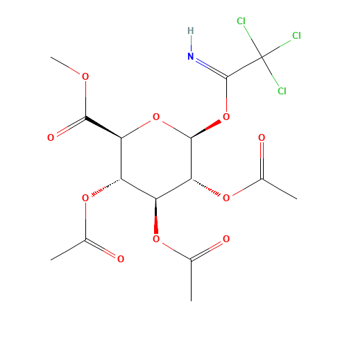 2,3,4-Tri-O-acetyl-b-D-glucuronic Acid Methyl Ester, Trichloroacetimidate (CAS: 197895-54-8) - Related Chemical Product