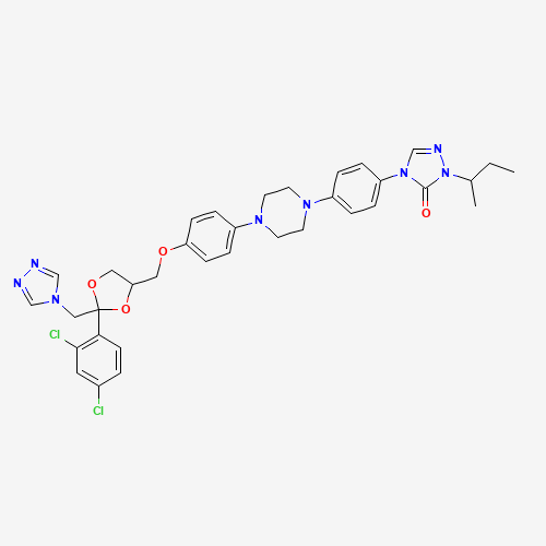 (1,2,4-Triazol-4-yl) Itraconazole (CAS: 854372-77-3) - Related Chemical Product