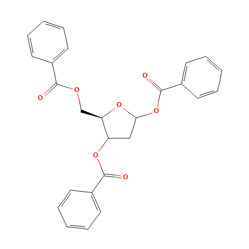 1,3,5-Tri-O-benzoyl-2-deoxyribofuranose (CAS: 145416-96-2) - Related Chemical Product