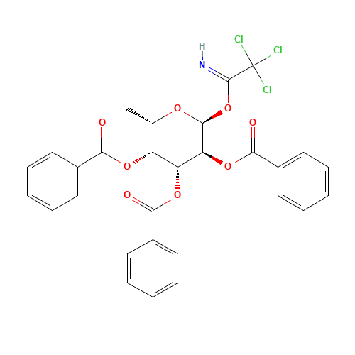 1,2,3-Tri-O-benzoyl-a-L-fucopyranose, Trichloroacetimidate (CAS: 180476-30-6) - Related Chemical Product