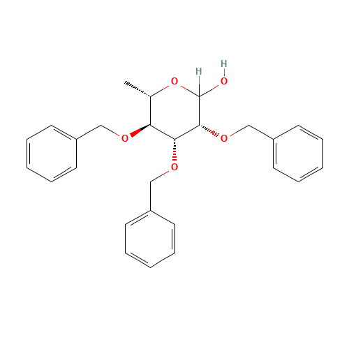 2,3,4-Tri-O-benzyl-L-rhamnopyranose (CAS: 210426-02-1) - Related Chemical Product
