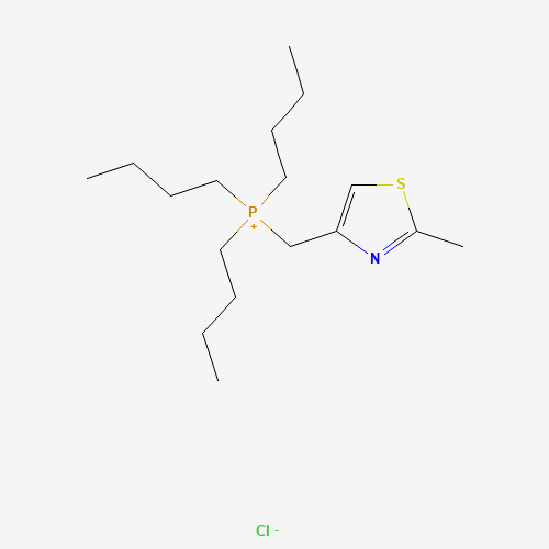 Tri-N-butyl[(2-methyl-1,3-thiazol-4-yl)methyl]phosphonium Chloride (CAS: 211919-65-2) - Related Chemical Product
