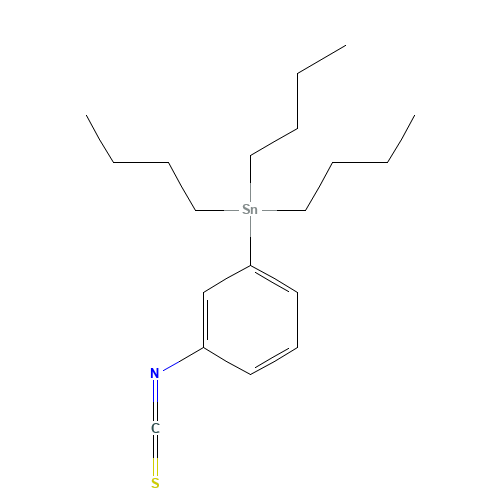 3-Tri-N-butylstannyl-phenylisothiocyanate (CAS: 145190-98-3) - Related Chemical Product