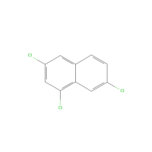 1,3,7-Trichloronaphthalene (CAS: 55720-37-1) - Chemical Structure and Molecular Formula 
