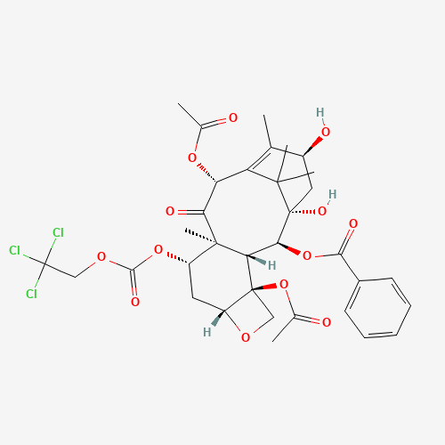 7-{[(2,2,2,-Trichloroethyl)oxy]carbonyl} Baccatin III (CAS: 103150-33-0) - Related Chemical Product