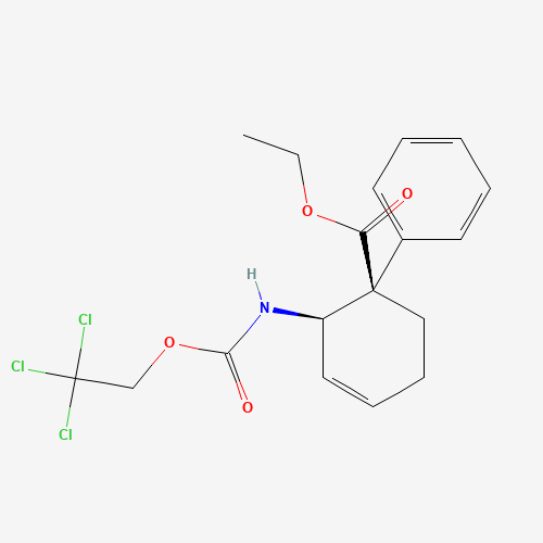N-(2,2,2-Trichloroethoxy)carbonyl] Bisnortilidine (CAS: 71616-76-7) - Related Chemical Product