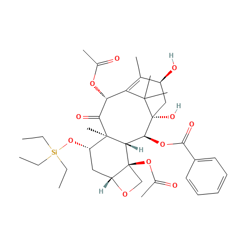 7-O-(Triethylsilyl) Baccatin III (CAS: 115437-21-3) - Related Chemical Product