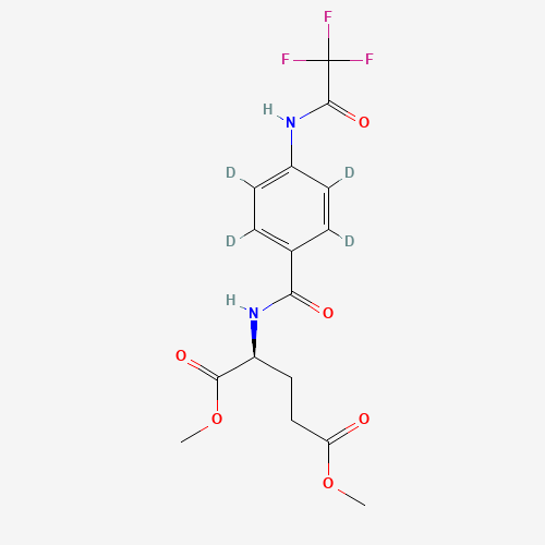 N-[4-[(Trifluoroacetyl)amino]benzoyl-d4]-L-glutamic Acid Dimethyl Ester (CAS: 461426-33-5) - Related Chemical Product