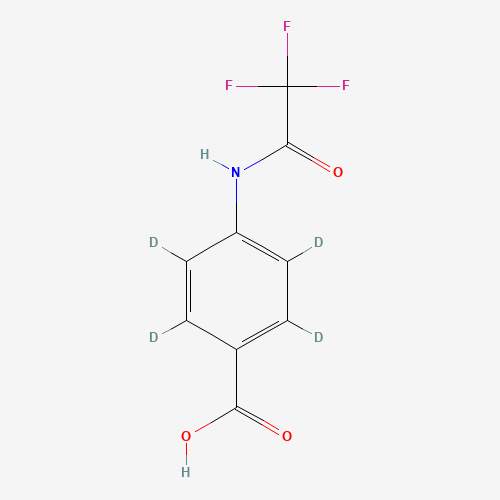 4-(Trifluoroacetylamino)benzoic Acid-d4 (CAS: 461426-32-4) - Related Chemical Product
