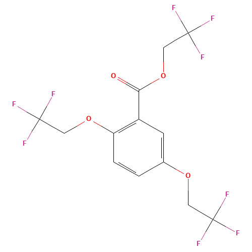 2,2,2-Trifluoroethyl 2,5-Bis(2,2,2-trifluoroethoxy)benzoate (CAS: 50778-57-9) - Related Chemical Product