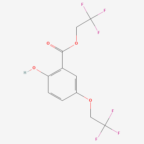 2,2,2-Trifluoroethyl 2-Hydroxy-5-(2,2,2-trifluoroethoxy)benzoate (CAS: 106854-80-2) - Related Chemical Product