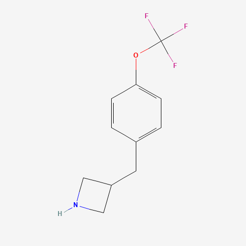 3-[[(4-Trifluoromethoxy)phenyl]methyl]azetidine (CAS: 937621-11-9) - Related Chemical Product