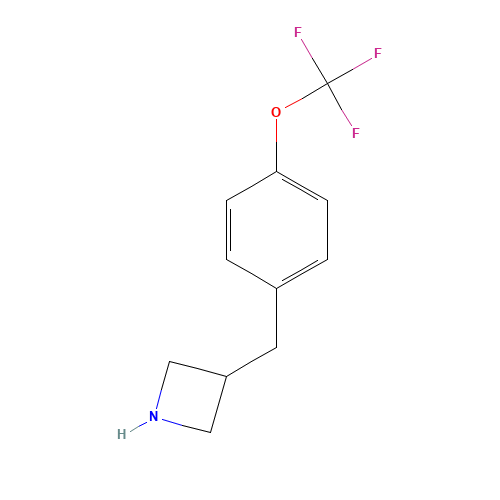 3-[[(4-Trifluoromethoxy)phenyl]methyl]azetidine (CAS: 937621-11-9) - Related Chemical Product