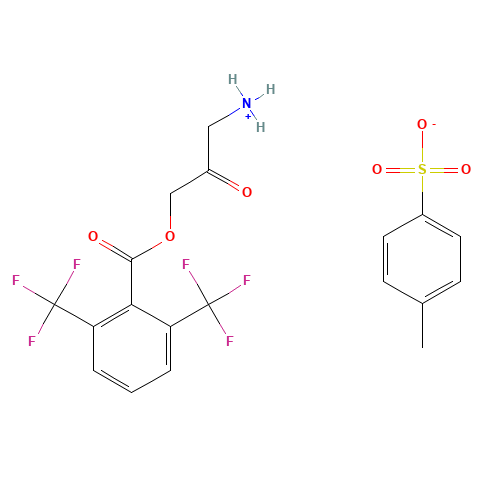 2,6-Trifluoromethylbenzyloxy Glycine Methyl Ketone Tosylate (CAS: 1144516-95-9) - Related Chemical Product