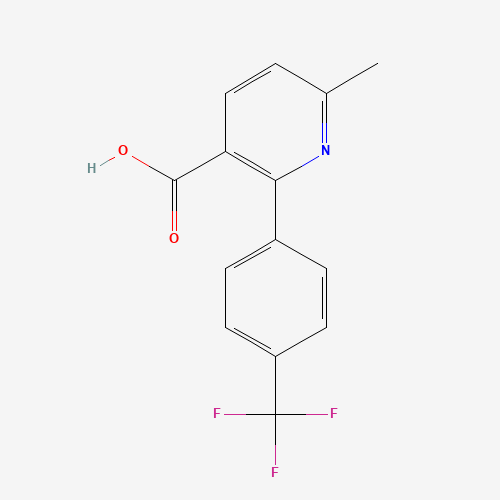 2-[(4-Trifluoromethyl)phenyl]-6-methyl Nicotinic Acid (CAS: 883241-16-5) - Related Chemical Product