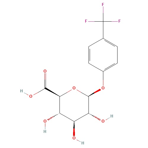 4-(Trifluoromethyl)phenyl b-D-Glucopyranosiduronic Acid (CAS: 176223-16-8) - Related Chemical Product
