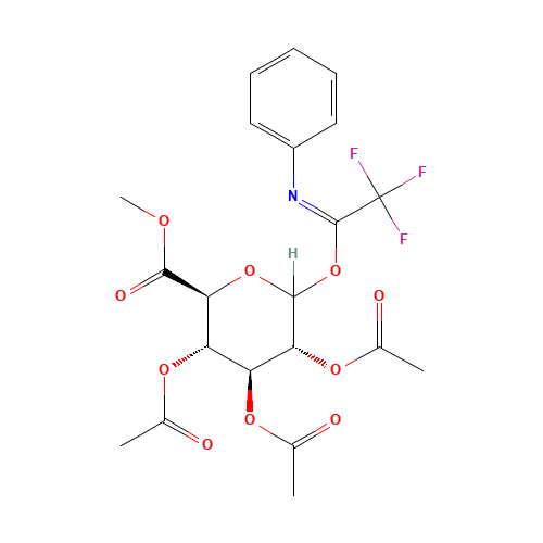 1-(2,2,2-Trifluoro-N-phenylethanimidate)-D-glucopyranuronic Acid Methyl Ester 2,3,4-Triacetate (CAS: 869996-05-4) - Related Chemical Product