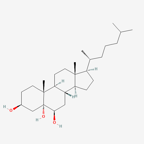 3b,5a,6b-Trihydroxycholestane (CAS: 1253-84-5) - Related Chemical Product