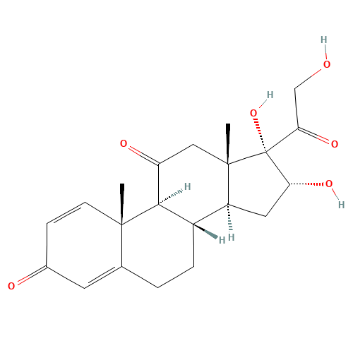 16a,17,21-Trihydroxy-pregna-1,4-diene-3,11,20-trione (CAS: 3754-05-0) - Related Chemical Product