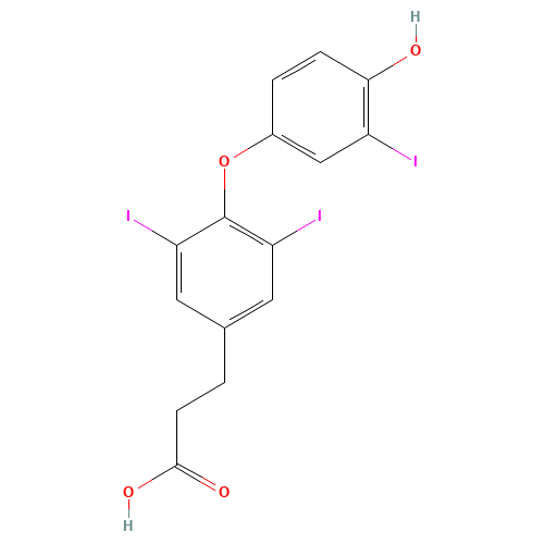 3,3',5-Triiodo Thyropropionic Acid (CAS: 51-26-3) - Related Chemical Product