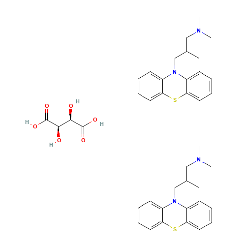 Trimeprazine Hemitartrate Salt (CAS: 4330-99-8) - Related Chemical Product