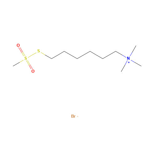 [6-(Trimethylammonium)hexyl] Methanethiosulfonate Bromide (CAS: 1041424-77-4) - Related Chemical Product