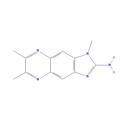 1,6,7-Trimethyl-1H-imidazo[4,5-g]quinoxalin-2-amine (CAS: 1004510-31-9) - Related Chemical Product