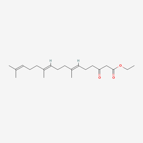 (6E,10E)-7,11,15-Trimethyl-3-oxohexadeca-6,10,14-trienoic Acid, Ethyl Ester, (CAS: 141538-75-2) - Related Chemical Product