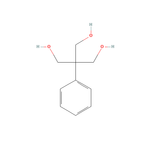 a,a,a-Tris(hydroxymethyl)toluene (CAS: 4704-99-8) - Chemical Structure and Molecular Formula 