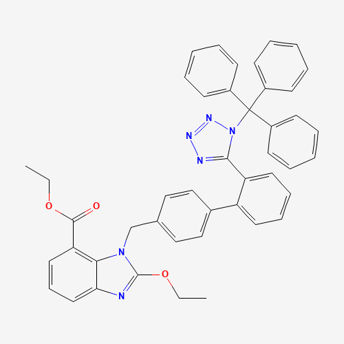 N-Trityl Candesartan Ethyl Ester (CAS: 856414-35-2) - Related Chemical Product