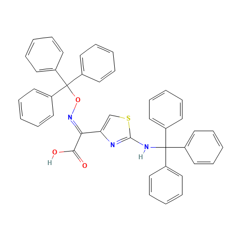 (E)-2-(Trityloxyimino)-2-[2-(tritylamino)thiazol-4-yl]acetic Acid (CAS: 69689-81-2) - Related Chemical Product