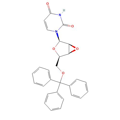 5'-O-Trityluridine-2',3'-lyxo-epoxide (CAS: 96253-10-0) - Related Chemical Product