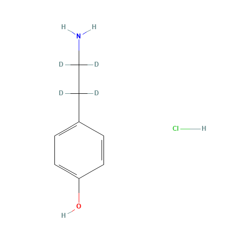 p-Tyramine-d4 Hydrochloride (CAS: 1189884-47-6) - Related Chemical Product