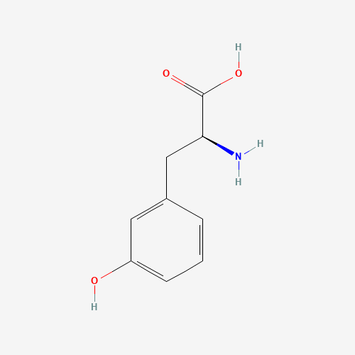 L-m-Tyrosine (CAS: 587-33-7) - Chemical Structure and Molecular Formula 
