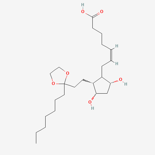 Unoprostone Ethyleneketal (CAS: 120373-42-4) - Related Chemical Product