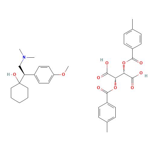 R-Venlafaxine-di-p-toluoyl-D-tartrate Salt (CAS: 272788-00-8) - Related Chemical Product