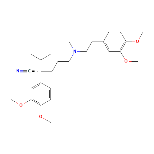 (S)-(-)-Verapamil Hydrochloride (CAS: 36622-29-4) - Related Chemical Product