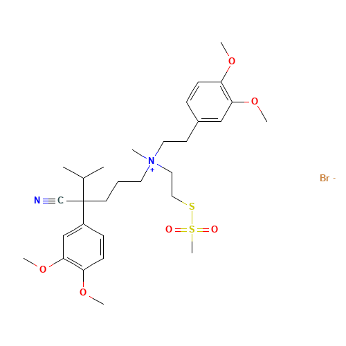 Verapamil Ethyl Methanethiosulfonate, Bromide (CAS: 353270-25-4) - Related Chemical Product