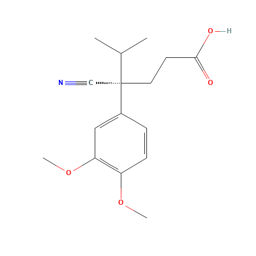 (S)-(-)-Verapamilic Acid (CAS: 36622-24-9) - Related Chemical Product