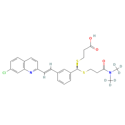 Verlukast-d6 (CAS: 153698-86-3) - Related Chemical Product
