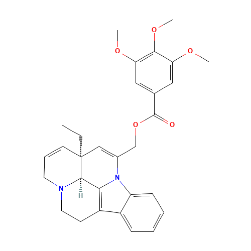 Vinmegallate (CAS: 83482-77-3) - Chemical Structure and Molecular Formula 