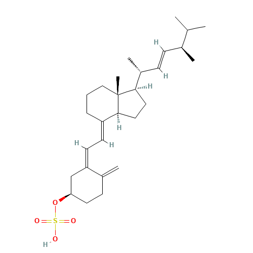 Vitamin D2 Sulfate Sodium Salt (CAS: 1784-46-9) - Related Chemical Product